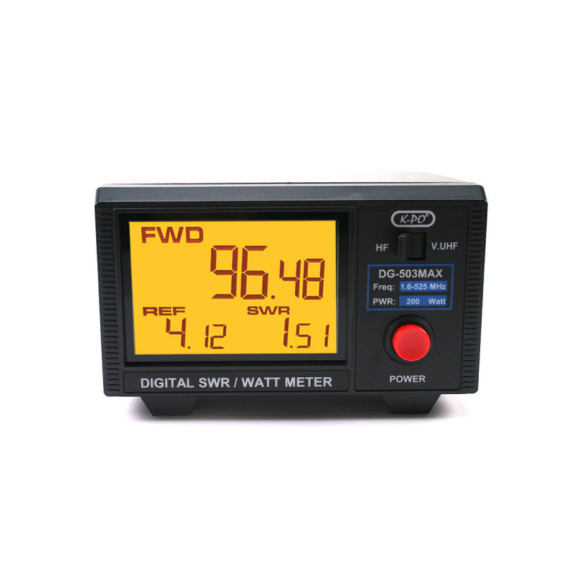 DG-103MAX DIGITAL SWR+Wattmeter HM/6M 1200W DG-103MAX DIGITAL SWR+Wattmeter HM/6M 1200W