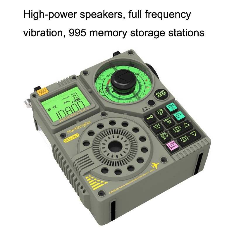 HanRongDa HRD-A320 (am/fm - mw/sw/air/vhf)