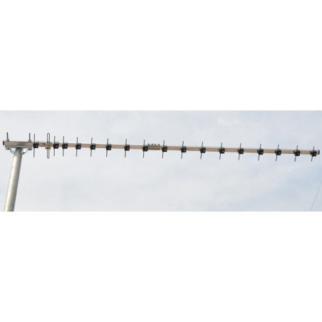 1296 MHz 23 cm antenna 18 elements PA1296-18-1.5RA