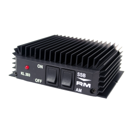RM KL203P 'black line' 100W AM-FM/200W SSB