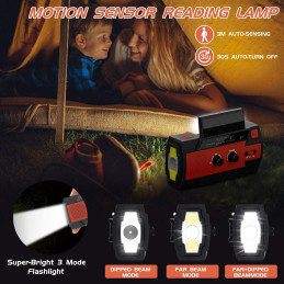 4000maH, AM/FM bærbar USB radio