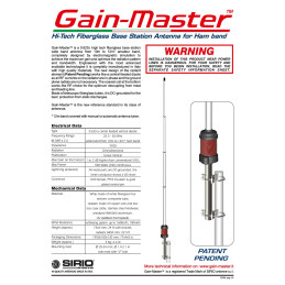 Sirio Gain Master 2024 5/8