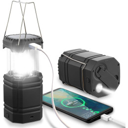 LED lanterne m/ 3000maH batteri