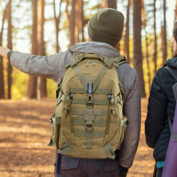 Tactical Military Backpack 25L - Mud