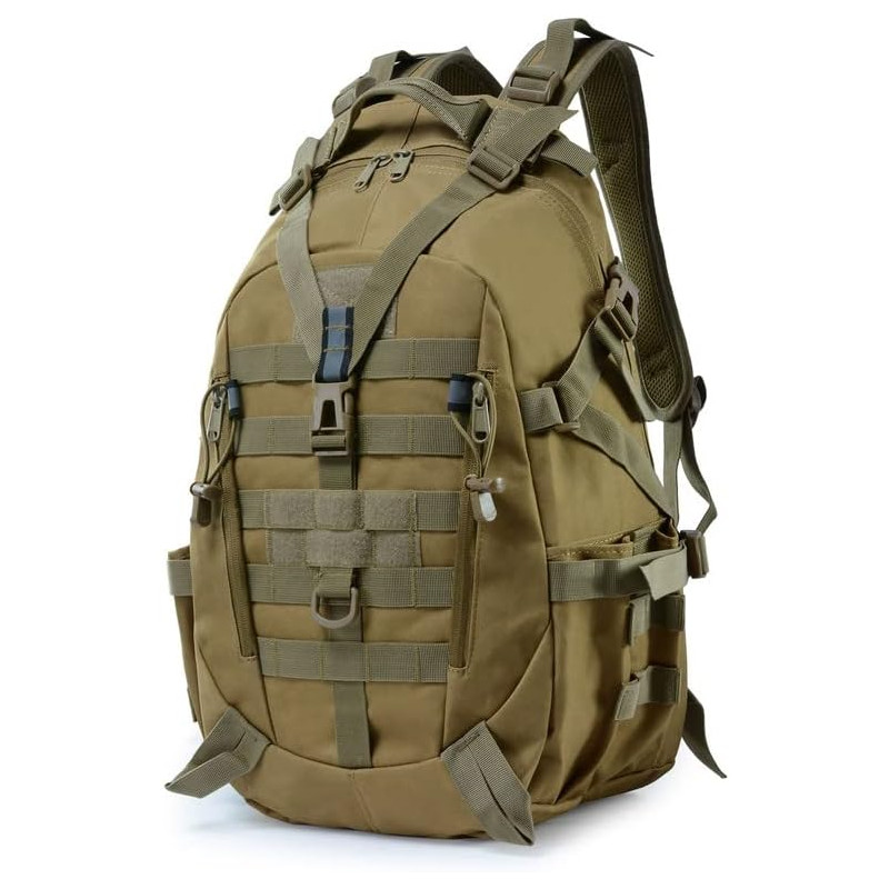 Tactical Military Backpack 25L - Mud Tactical Military Backpack 25L - Mud