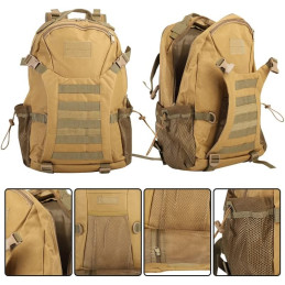 Tactical Military Backpack 25L - Mud