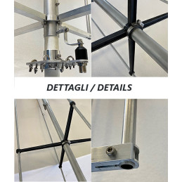 Grazioli MV6 - Vertical multiband 1/4 λ GP
