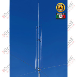 Grazioli MV6 - Vertical multiband 1/4 λ GP
