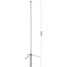Jetfon GP4 er en 4-bånds omnidirektionel basisantenne 28/50/144/432 MHz