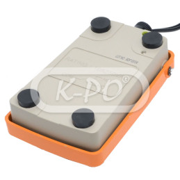 Fodpedal aluminum orange