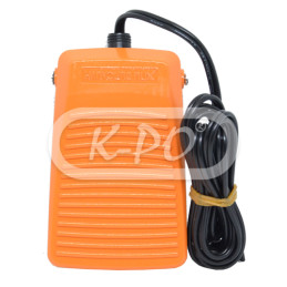 Fodpedal aluminum orange