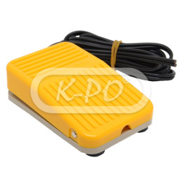 Fodpedal hard plastic yellow