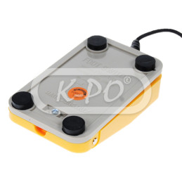 Fodpedal hard plastic yellow