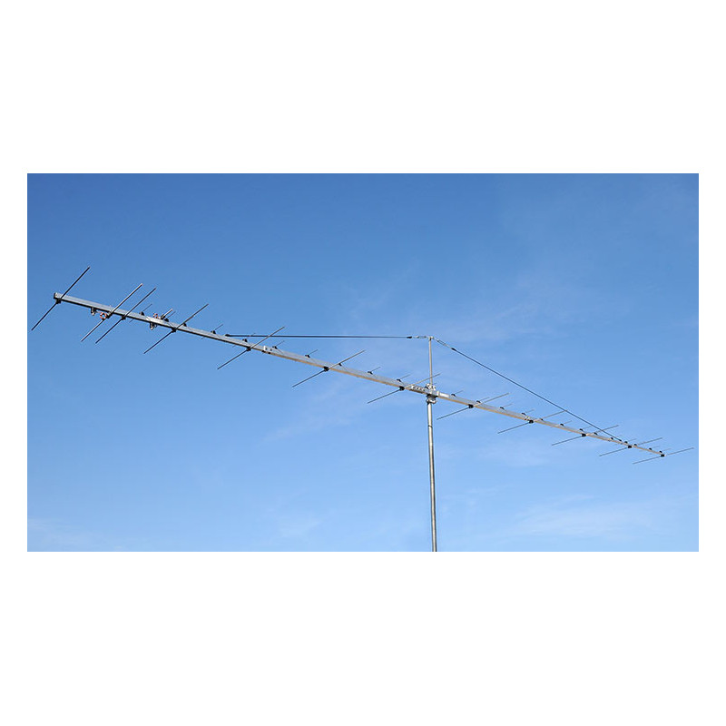 2m-70cm 12/25elm Dual Band Antenna 6.87m