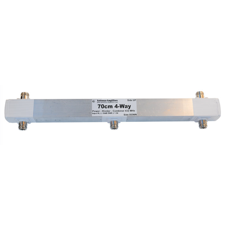 70 cm 4 Way Power Splitter for 432 MHz 0.5WL 70 cm 4 Way Power Splitter for 432 MHz 0.5WL
